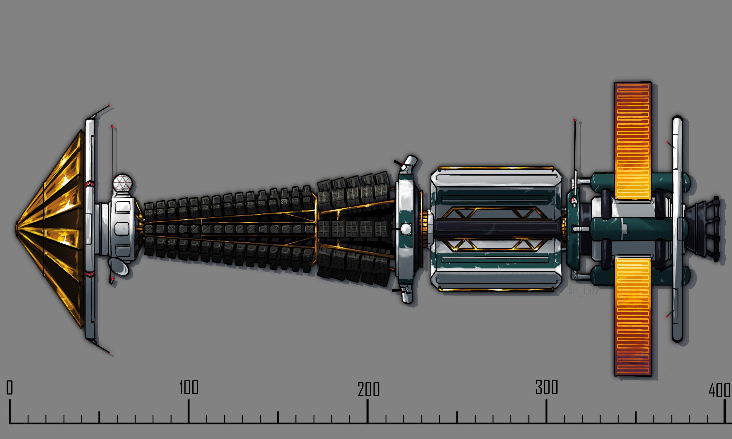 Spaceship design - Missile frigate