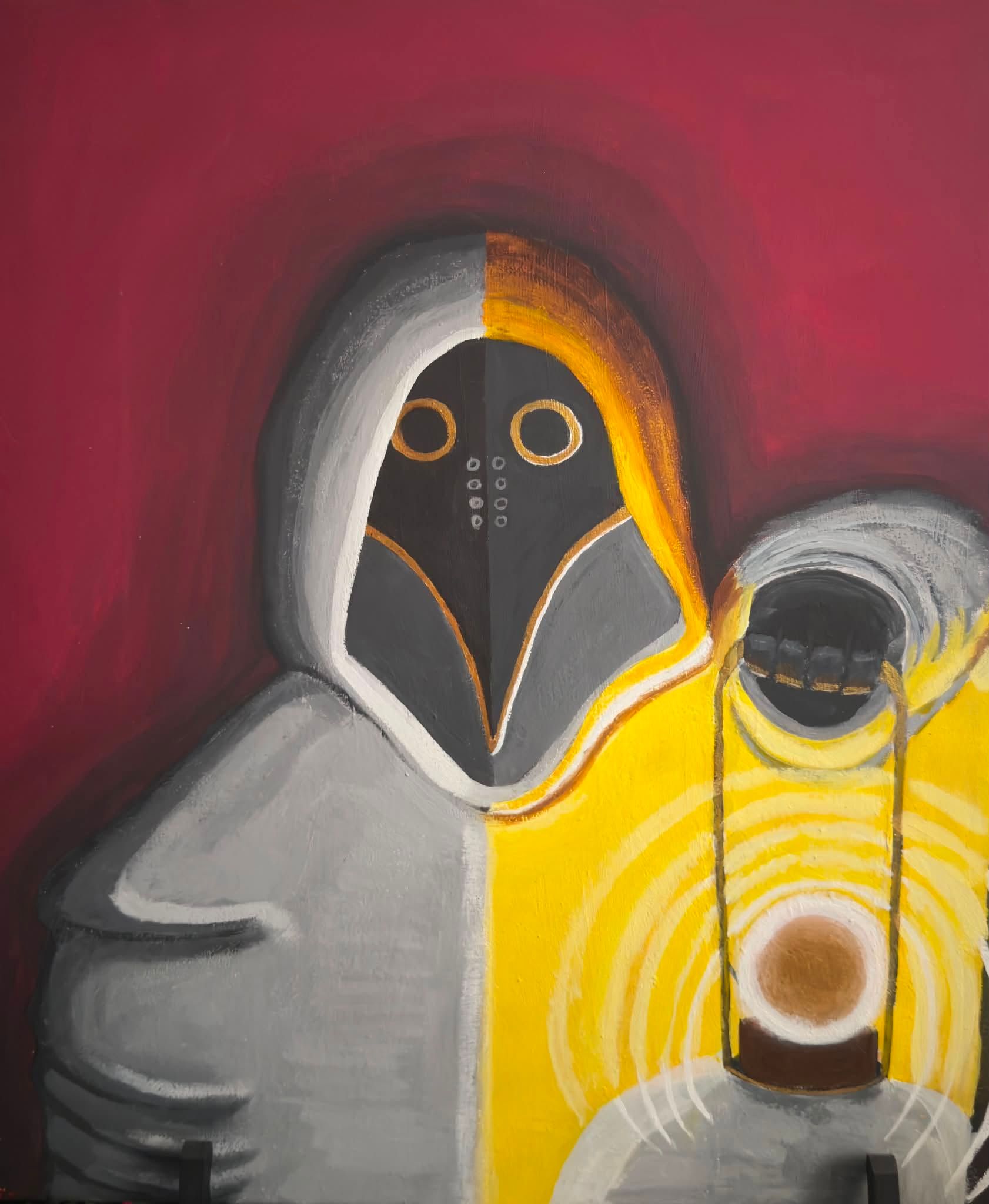 Untitled WIP of Plague Doctor ・ by scarlet_sparrow55