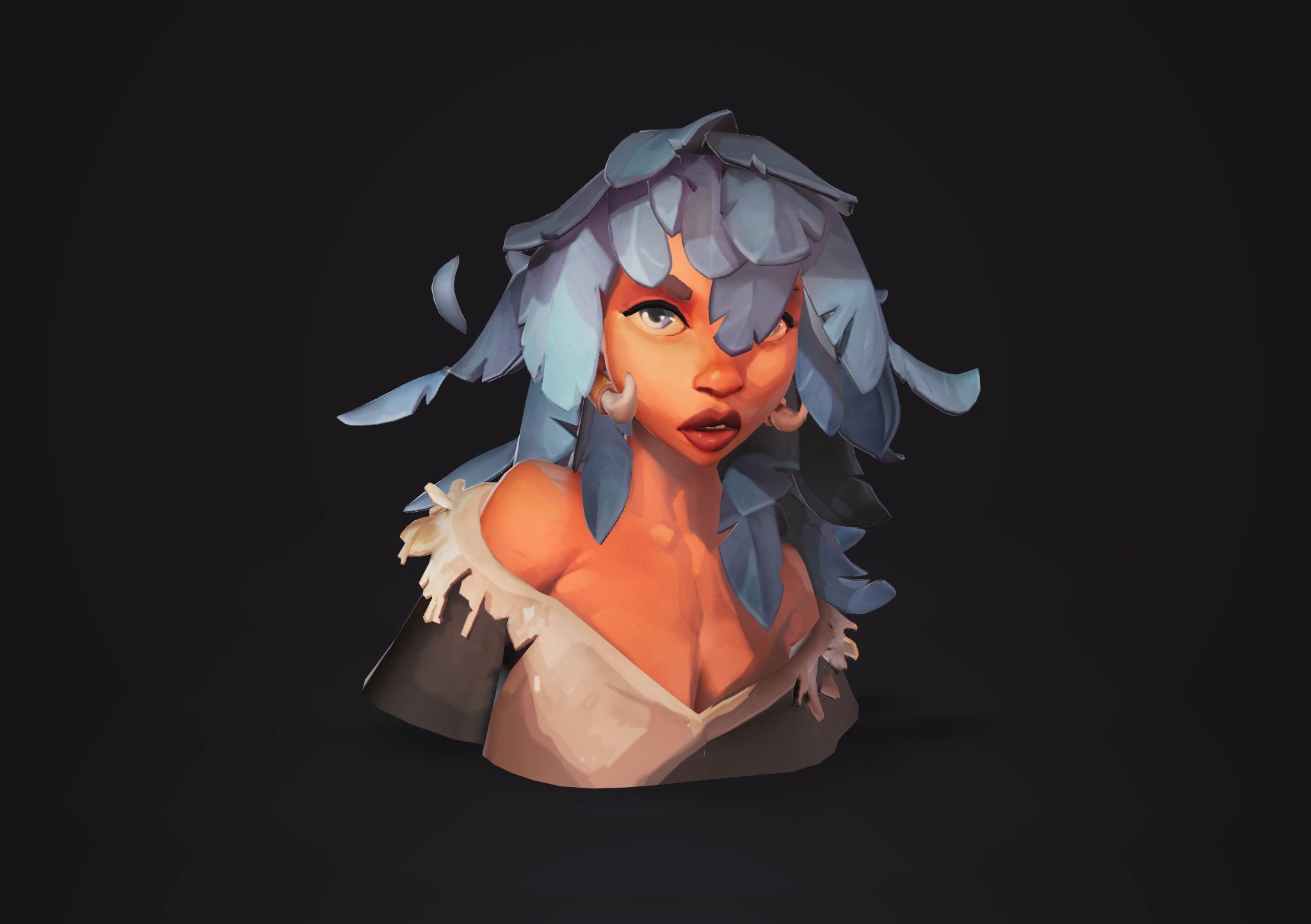 Feather Girl ・ by ZeroPotion